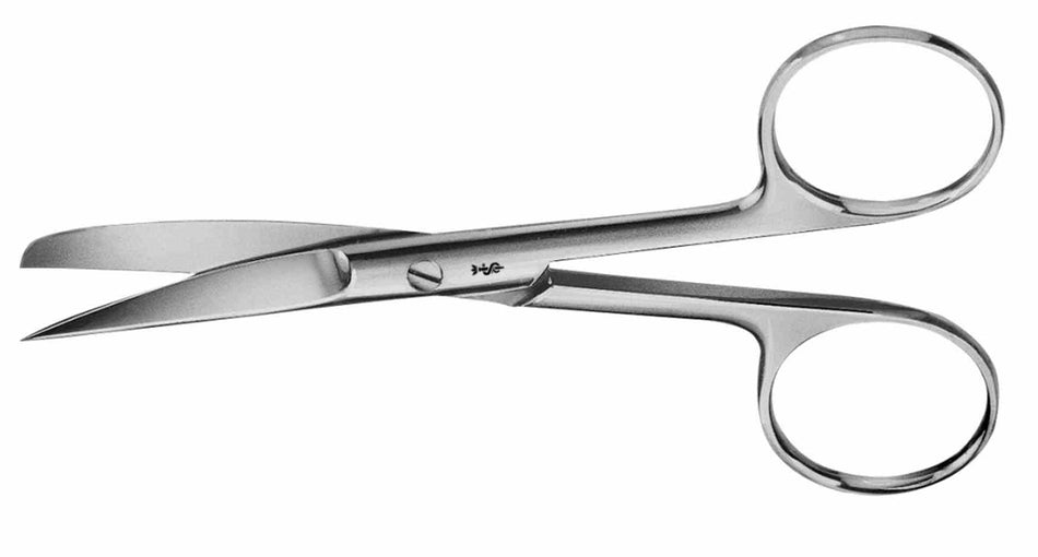 Surgical scissors curved 115MM BC421R 1 piece