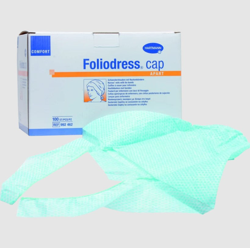 Foliodress Cap Comfort Apart aqua pack of 100