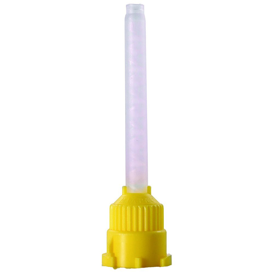 M+W mixing cannulas, 1:1/2:1, yellow, pack of 50