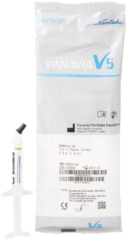 PANAVIA™ V5 Try-in Paste Clear #3622-EU, 1.8ml