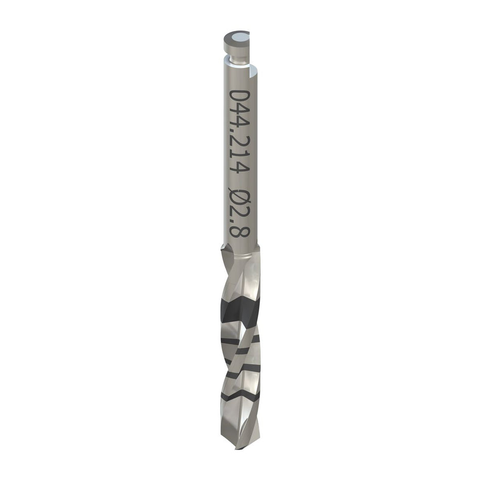 Pilot drill 2 short, length 33 mm, Ø 2.8 mm Stainless steel