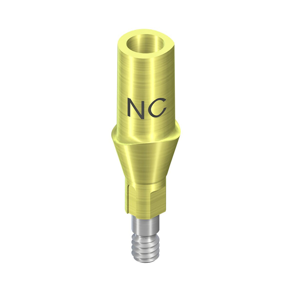 NC Anatomical secondary part straight including screw 025.2900 Gingiva height 2 mm Ti