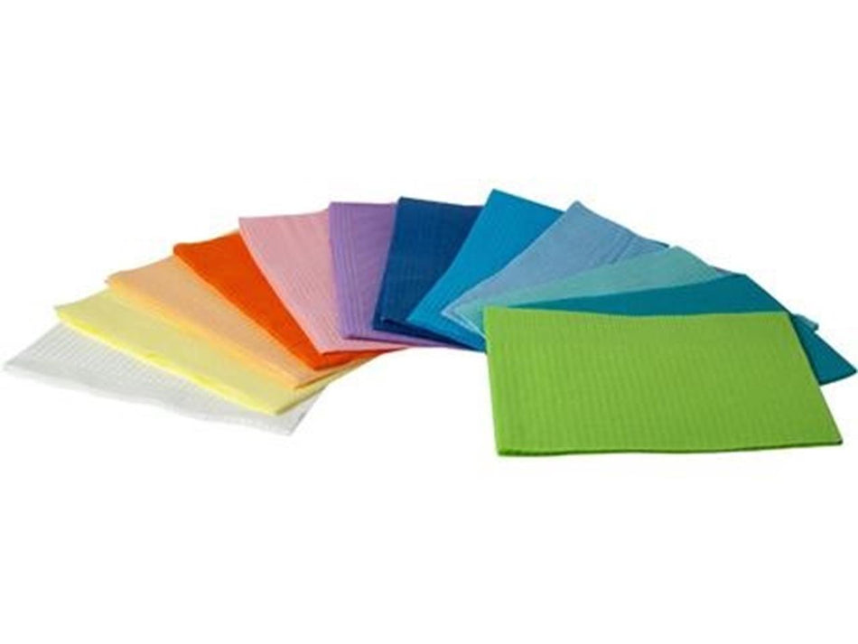 HS-Paper PE Napkins, Aqua, green-blue, pack of 500