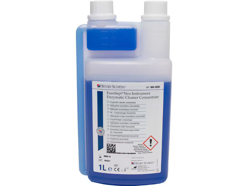 HS enzyme cleaner for instruments, EuroseptXtra Instrument Cleaner dosing bottle 1 liter