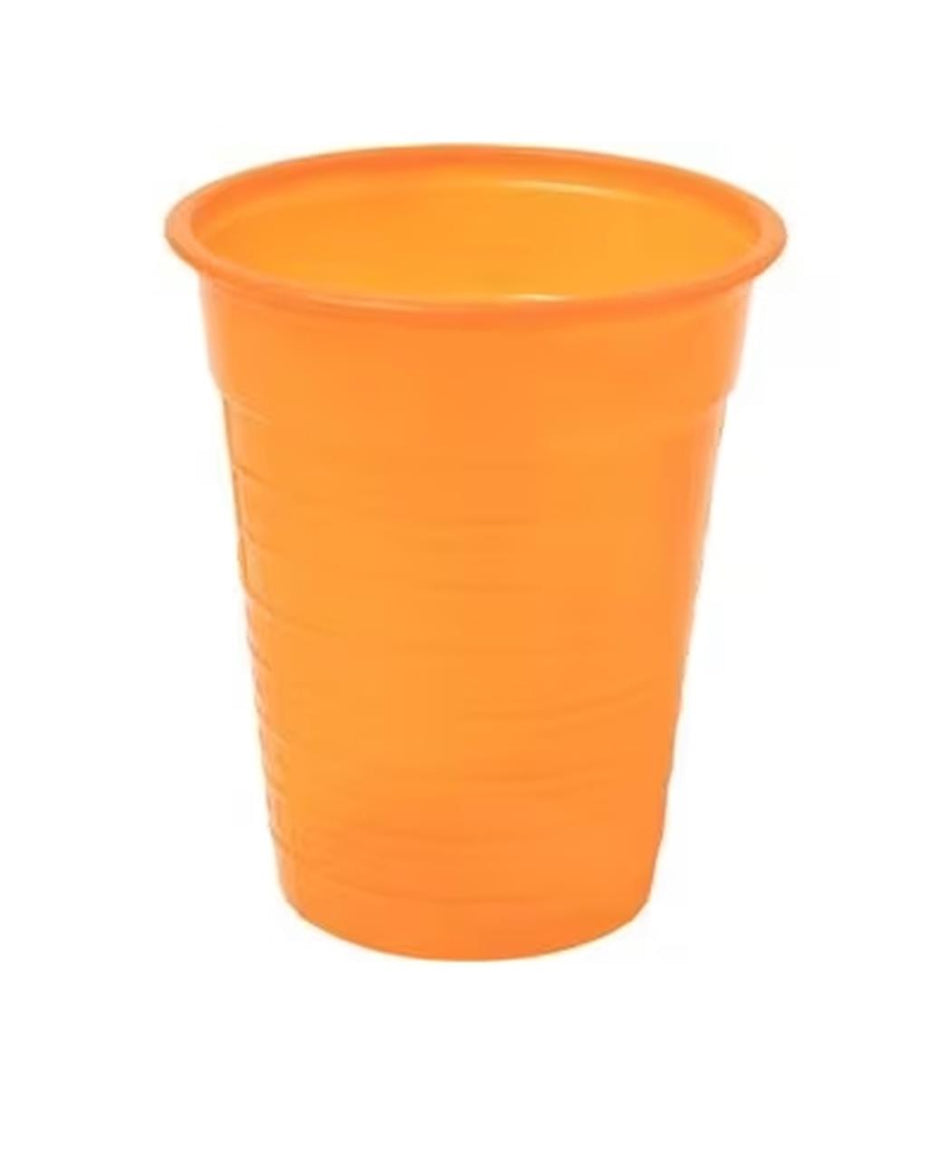 HS mouthwash cup, plain orange, box of 3,000 pieces