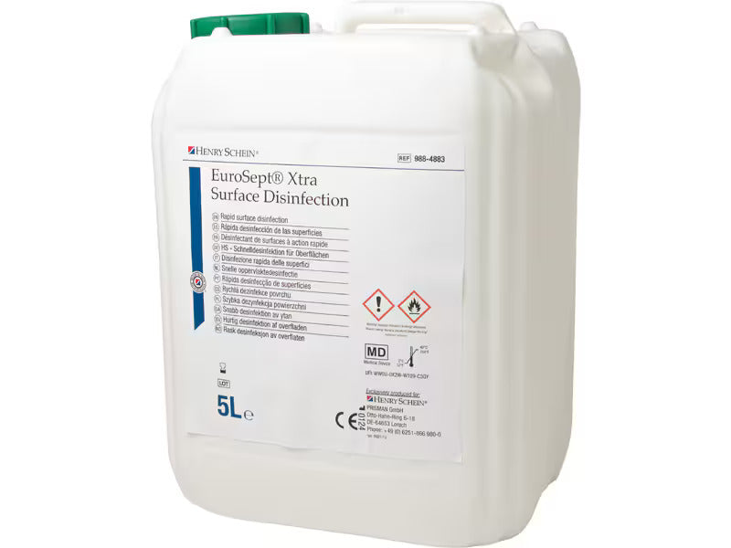 HS spray disinfection fully virucidal, EuroseptXtra, canister of 5 liters