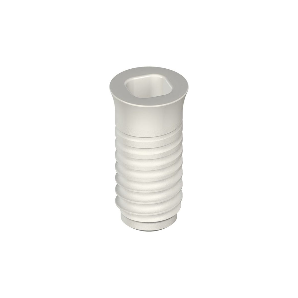 Straumann ceramic implant, Ø 4.1mm radius, ZLA 8mm, ZRO2