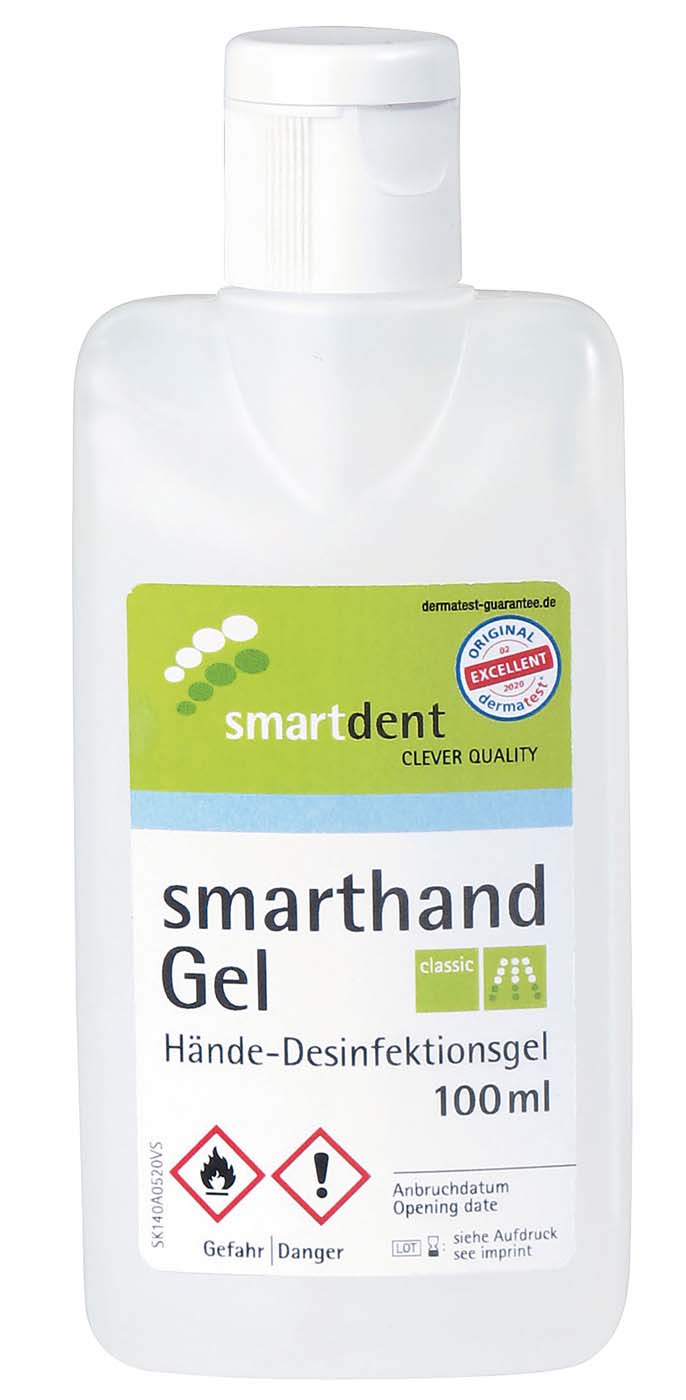 smart hand gel bottle 100ml