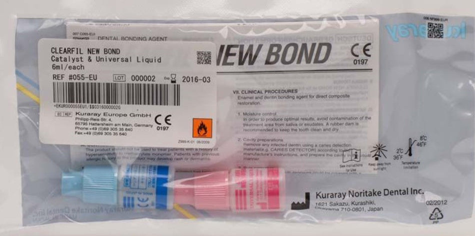 CLEARFIL NEW BOND pack 2x6ml Cataly/Uni.