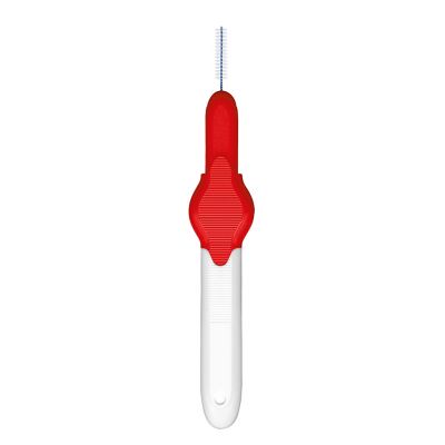 M+W Select Interdental Brushes Comfort, red, xx-fine, Ø brush/wire 2.5/0.45 mm, pack of 8