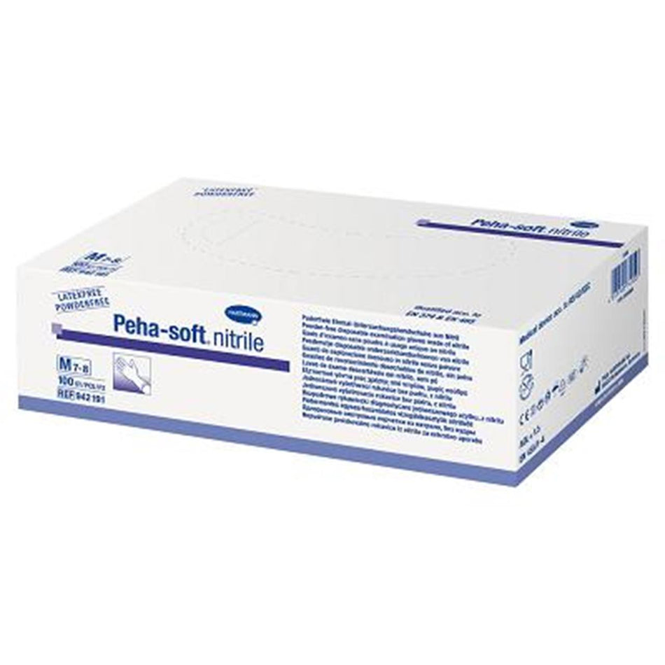 Peha-Soft Nitrile Powder-free 1 pack of 100 pieces XS