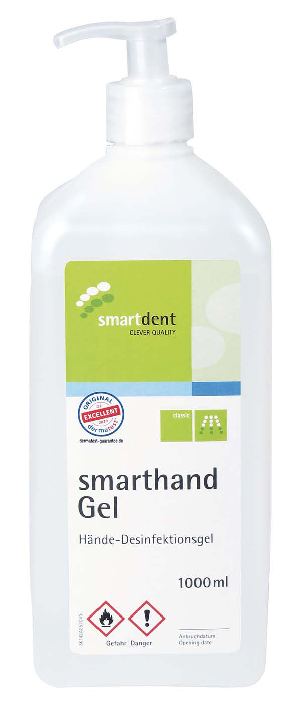 smart hand gel bottle 1l