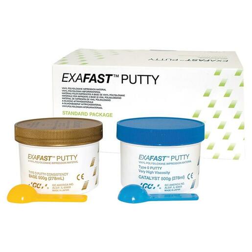 Exafast putty base and catalyst pack 2 x 500 ml