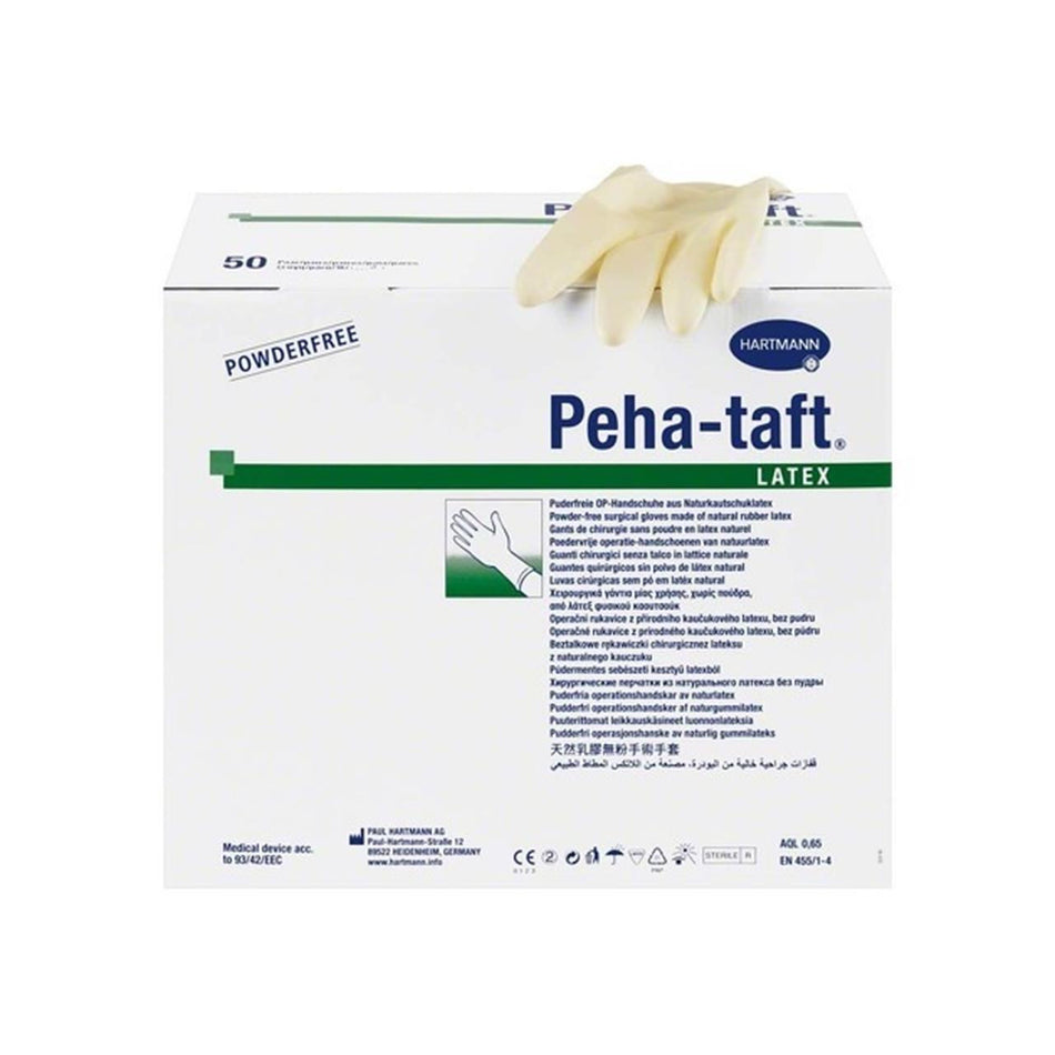 Peha-taft classic POWDERFREE pack size. 5.5