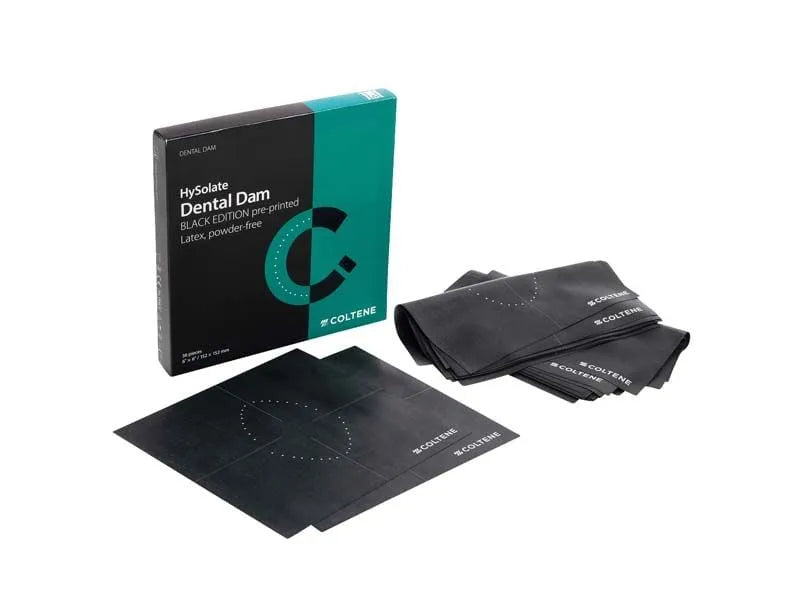 HySolate Latex Dental Dam dark printed thin 152x152mm Pa 36 SKU: 60031351