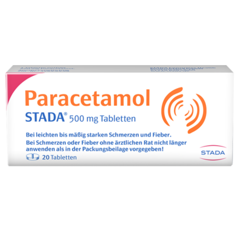 Paracetamol Stada 500 mg, 20 pieces