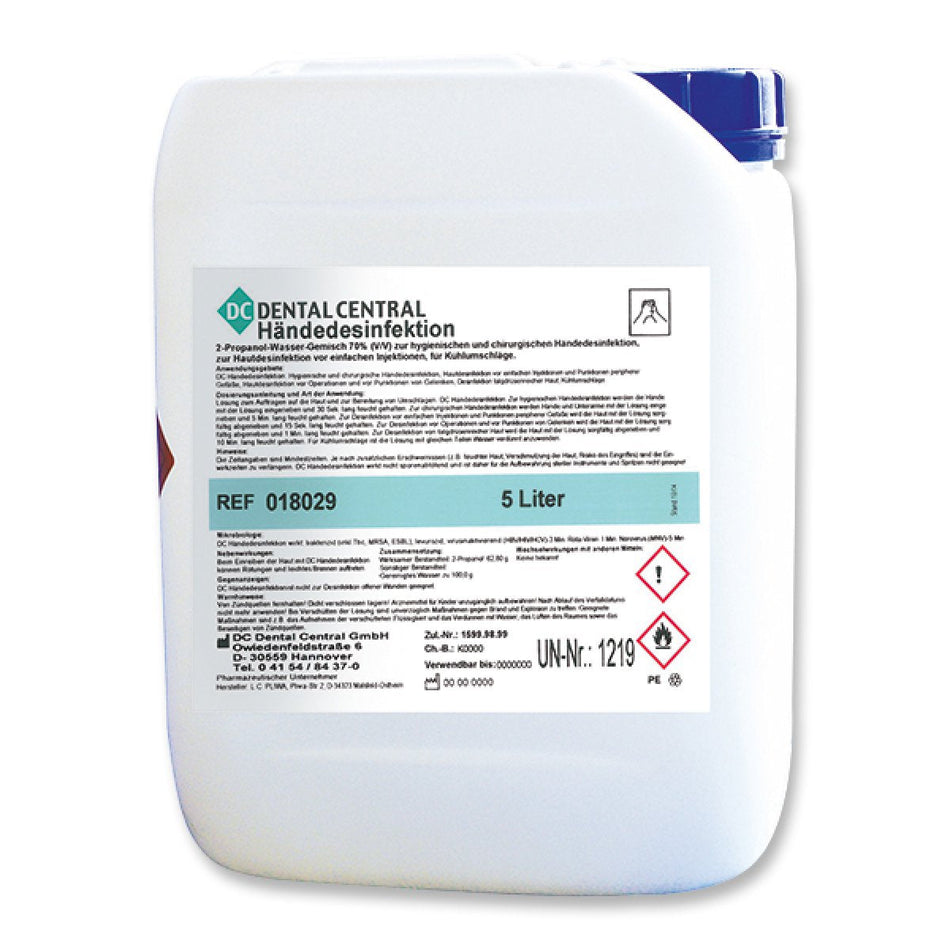 DC hand disinfection, 5 litre canister