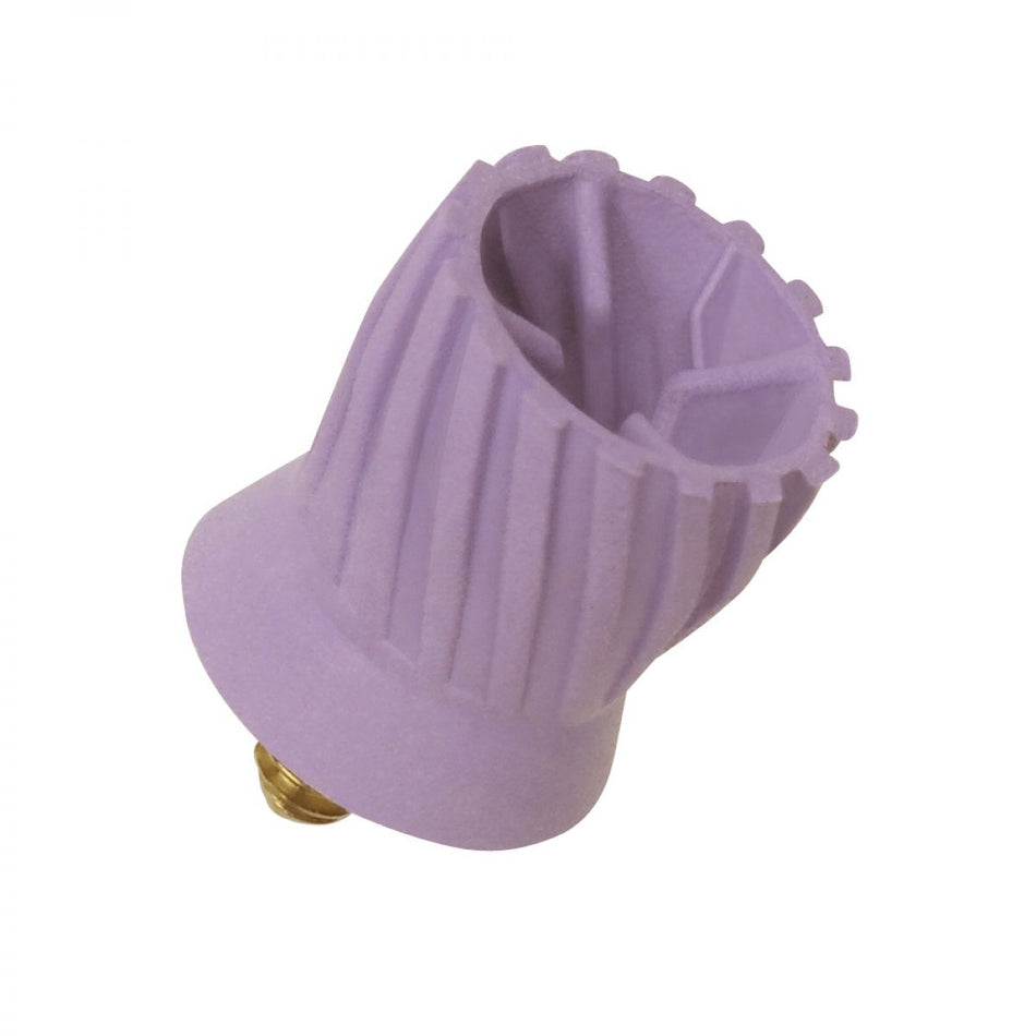 Young prophylactic cup, type Elite with outer grooves, short, soft, purple, pack of 144 pieces