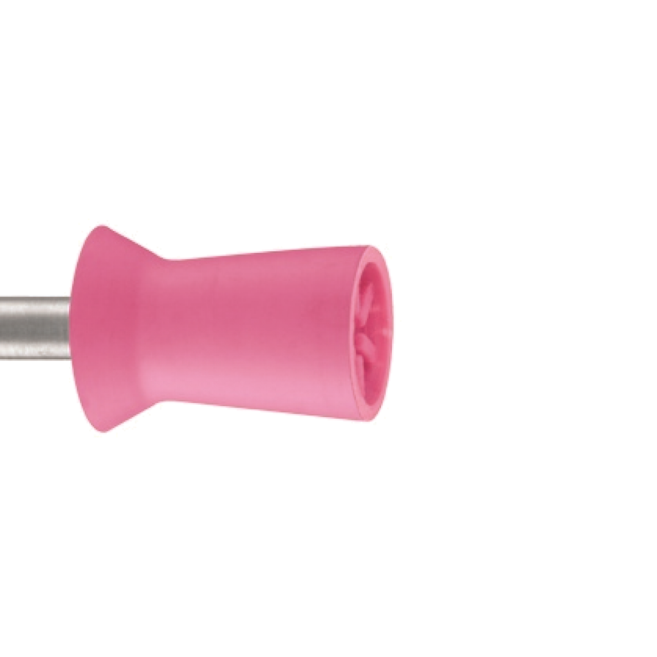 Cup polisher pink latex-free 94016F.204.060.K3 100ER, 1 pack of 100 pieces