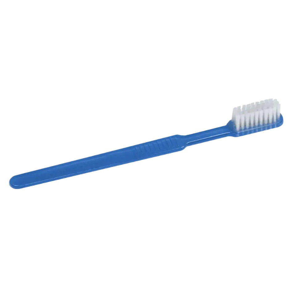 MED-COMFORT - Disposable toothbrushes, colored - Blue, 100 pieces