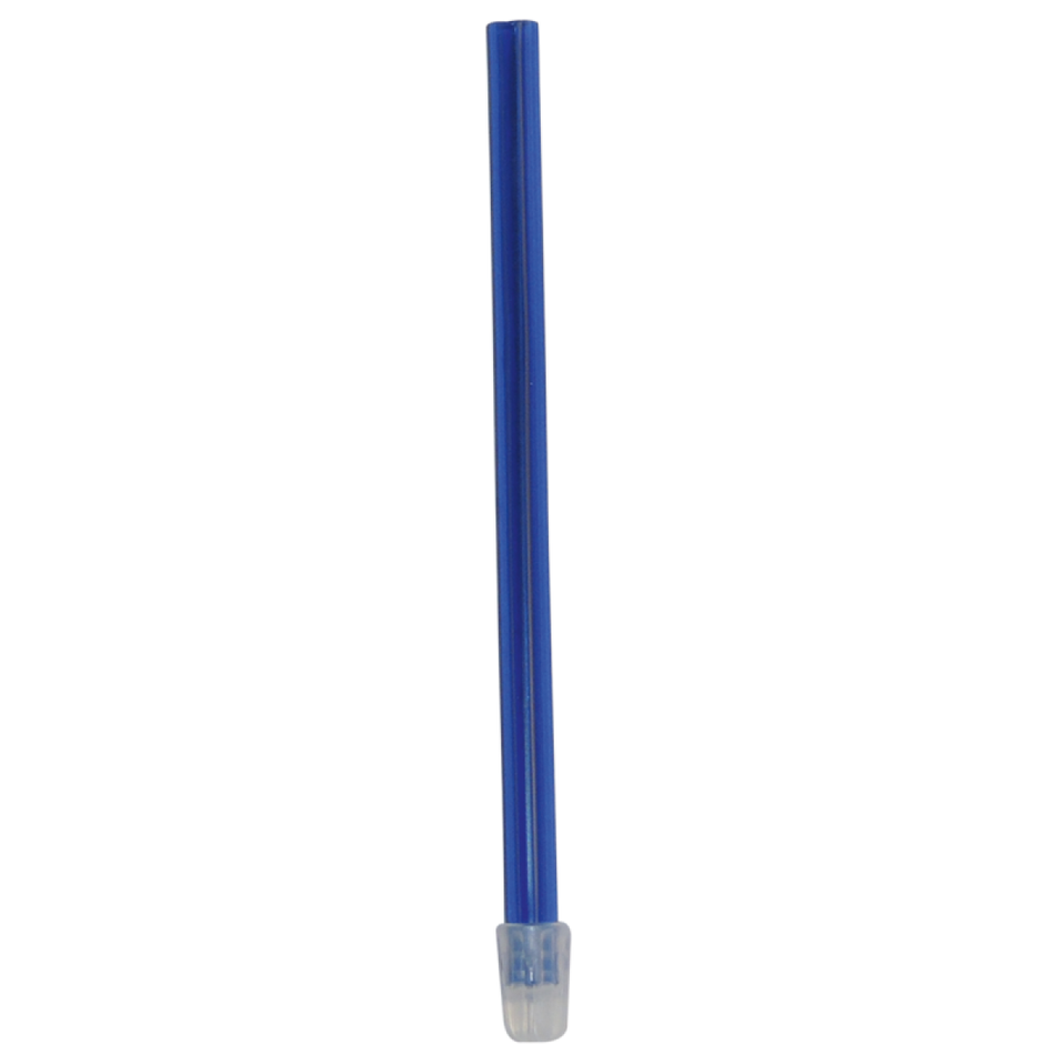 Saliva ejectors, colored - blue, 100 pieces