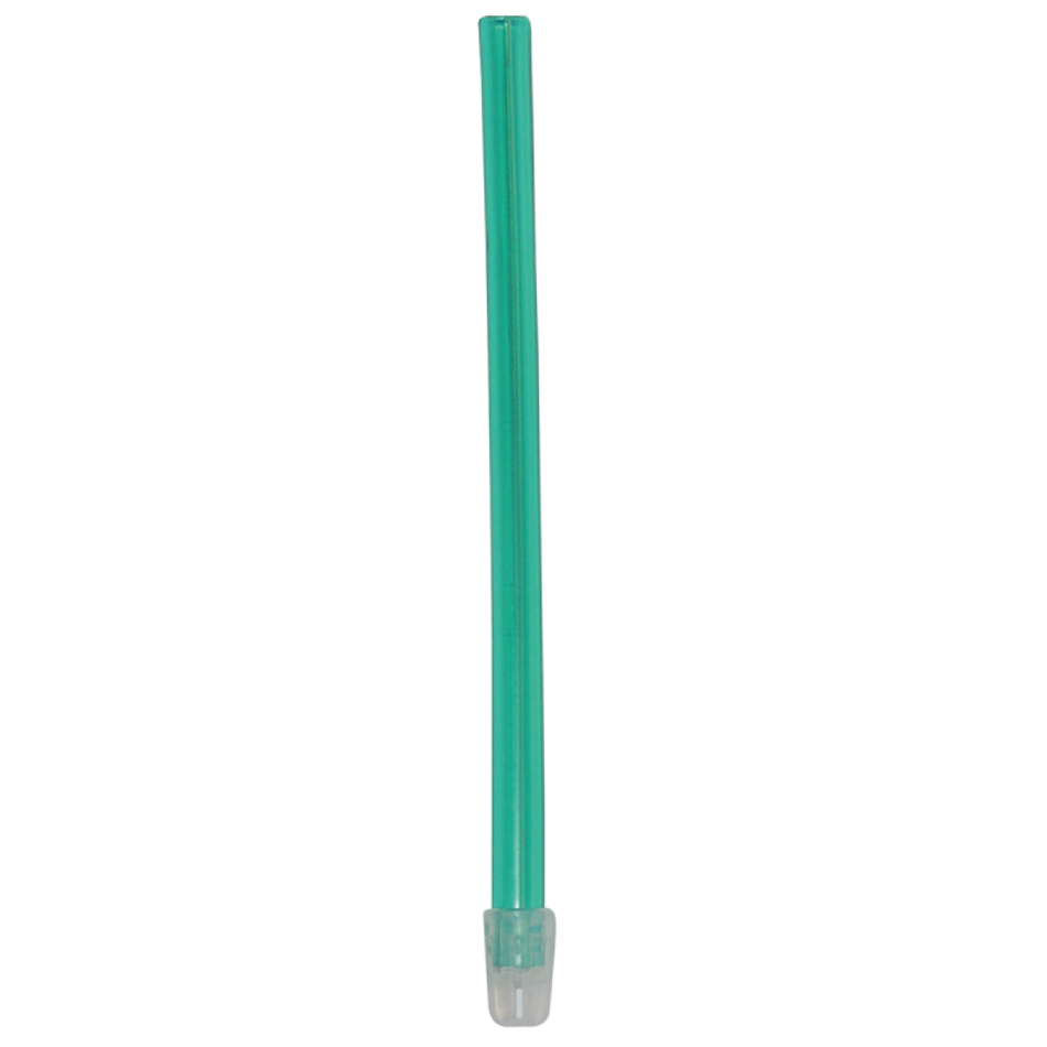 Saliva ejectors, colored - green, 100 pieces