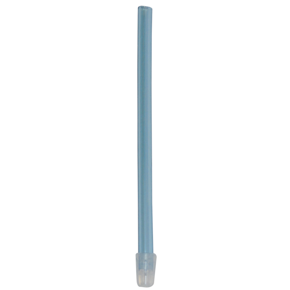 Saliva ejectors, coloured - light blue, 100 pieces