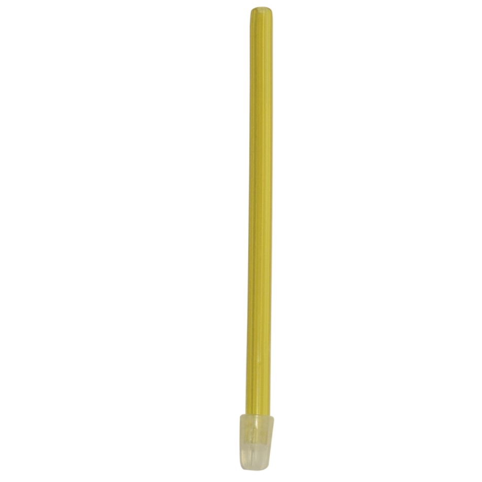 Saliva ejectors, coloured - yellow, 100 pieces