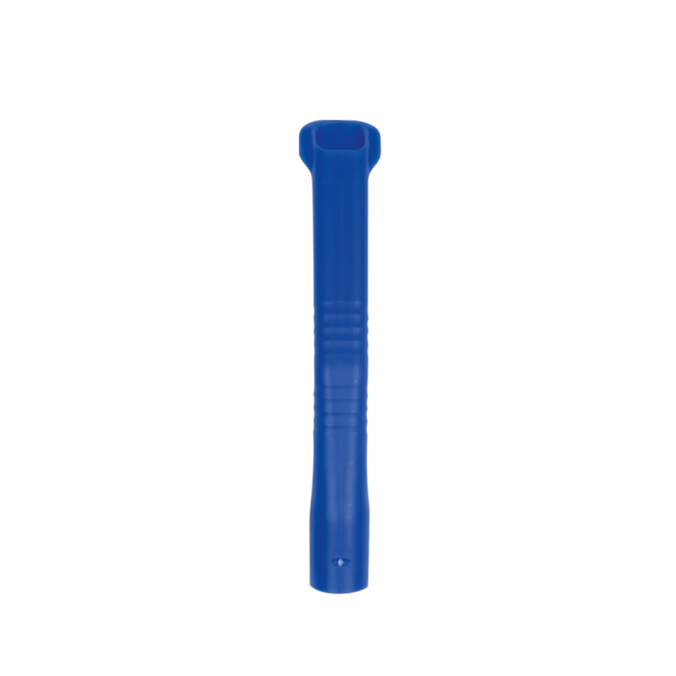 Suction cannulas, coloured - blue, 10 pieces