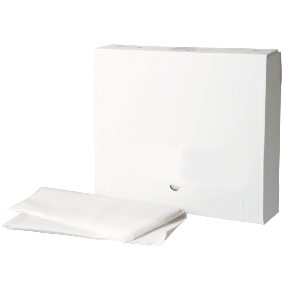 Wet crepe napkins, white, 1000 pieces