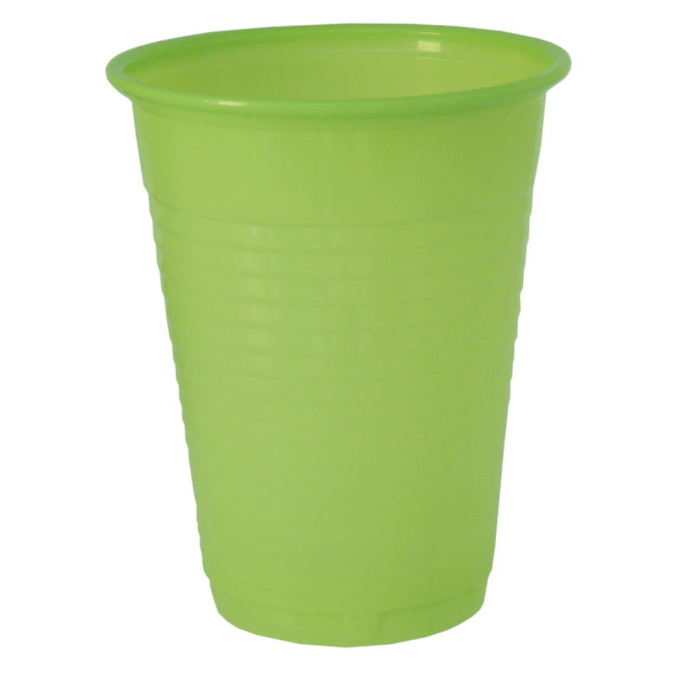 Mouthwash cup, coloured - lime, 3000 pieces