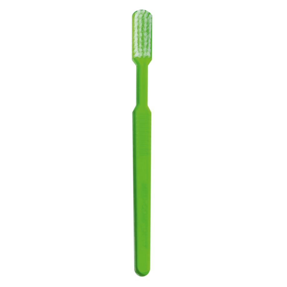 MED-COMFORT - Disposable toothbrushes, colored - lime, 100 pieces