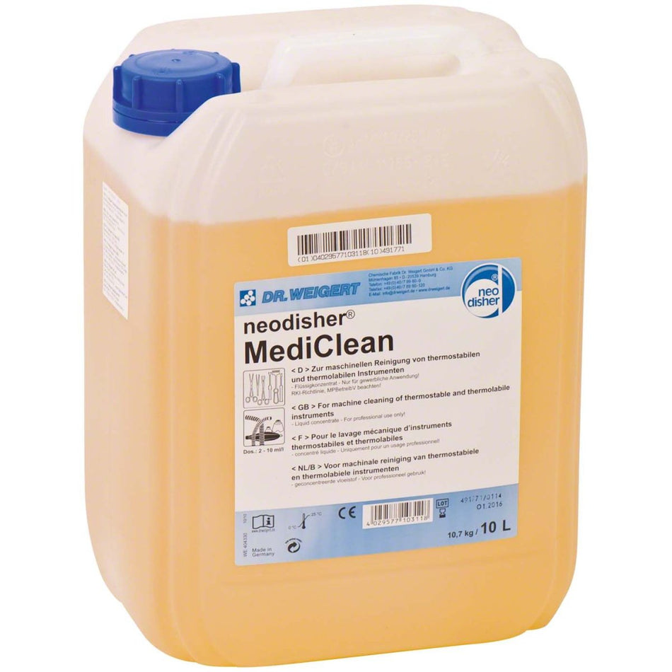 Neodisher MediClean, liquid cleaner, 10 litre canister