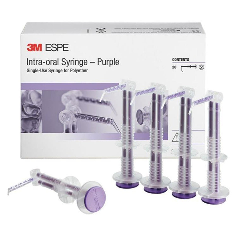 Impregum Intra-oral Syringe, double chamber syringe, purple, pack of 20 syringes