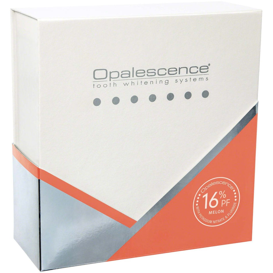 Opalescence PF 16%, Teeth Whitening, Melon, Patient Kit, 8 syringes of 1.2 ml each