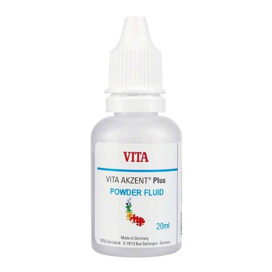 Vita Akzent Plus Glazing masses / Liquids | Akzent Plus Powder Fluid, bottle 20 ml