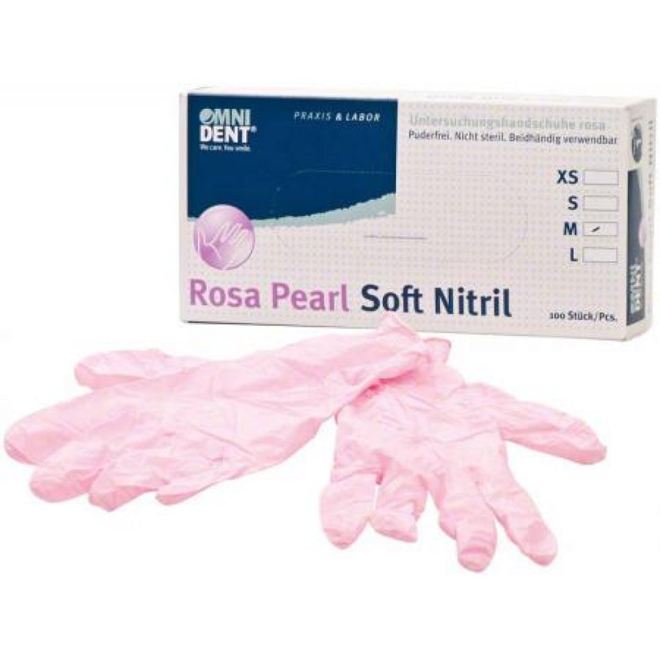 Pink Pearl Soft Nitrile Pack of 100 M