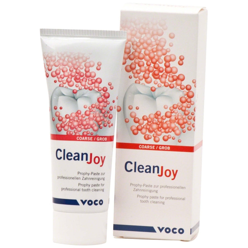 CleanJoy Polishing Paste, Mint, Coarse, Red, Tube of 100 g