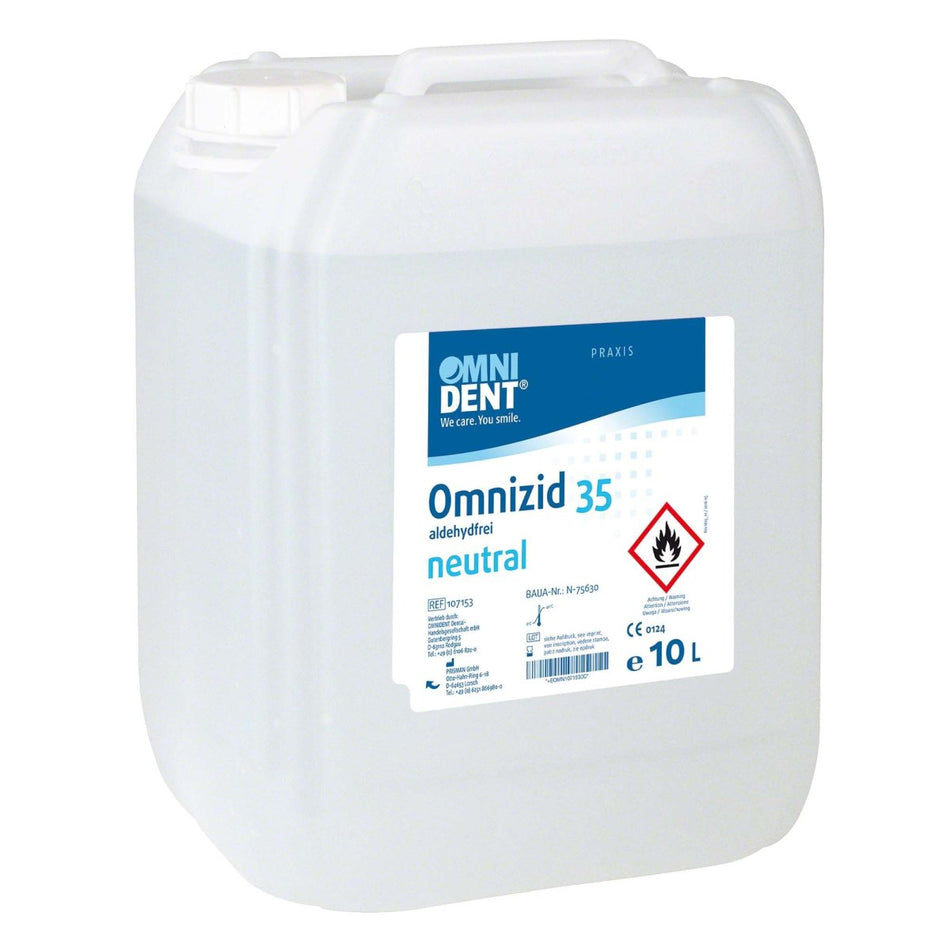 Omnizid 35, rapid disinfection, neutral, 10 litre canister