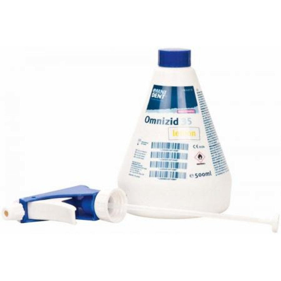 Omnicide 35 spray bottle 500 ml lemon