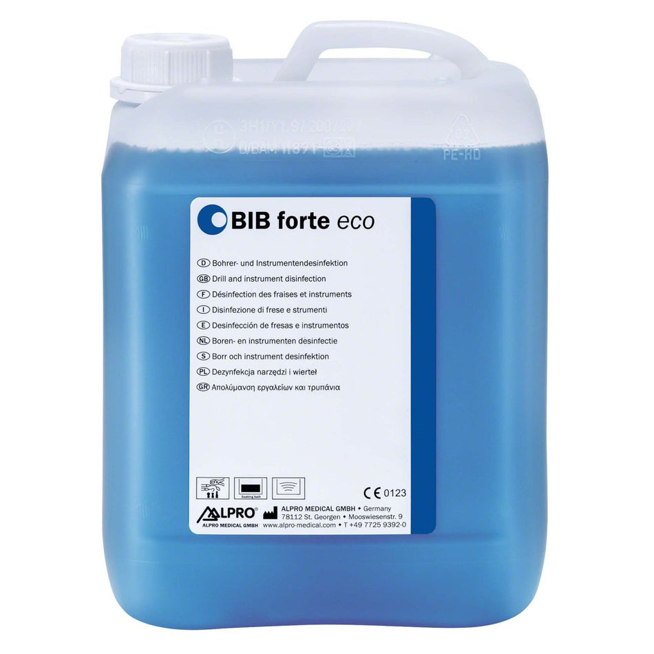 Bib forte eco, drill and instrument bath, 5 l canister