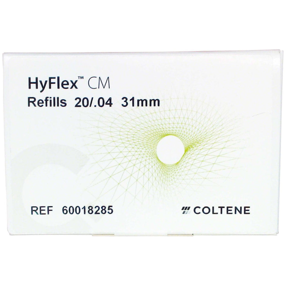 HyFlex CM NITI files, 04/20, 31mm, pack of 6 pieces