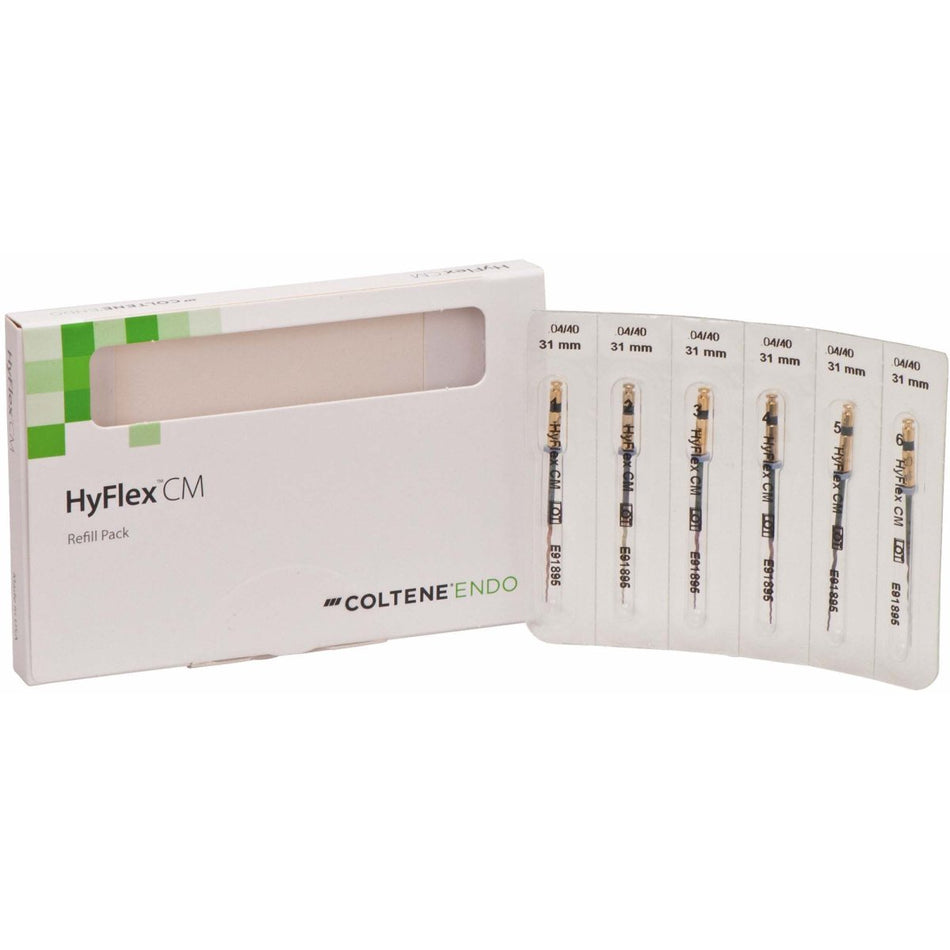 HyFlex CM NITI files, 04/40, 31mm, pack of 6 pieces