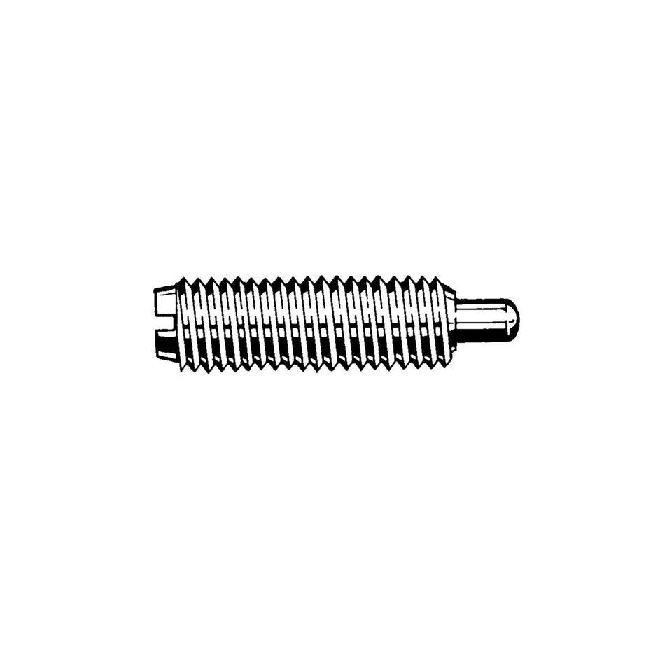 Spring bolt screw 6 mm, 5 pieces