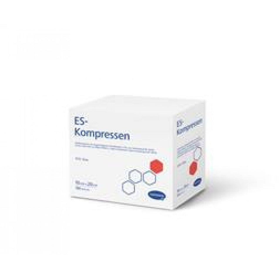 Es-Compresses Non-sterile 5x5 cm 12-ply, 100 pieces