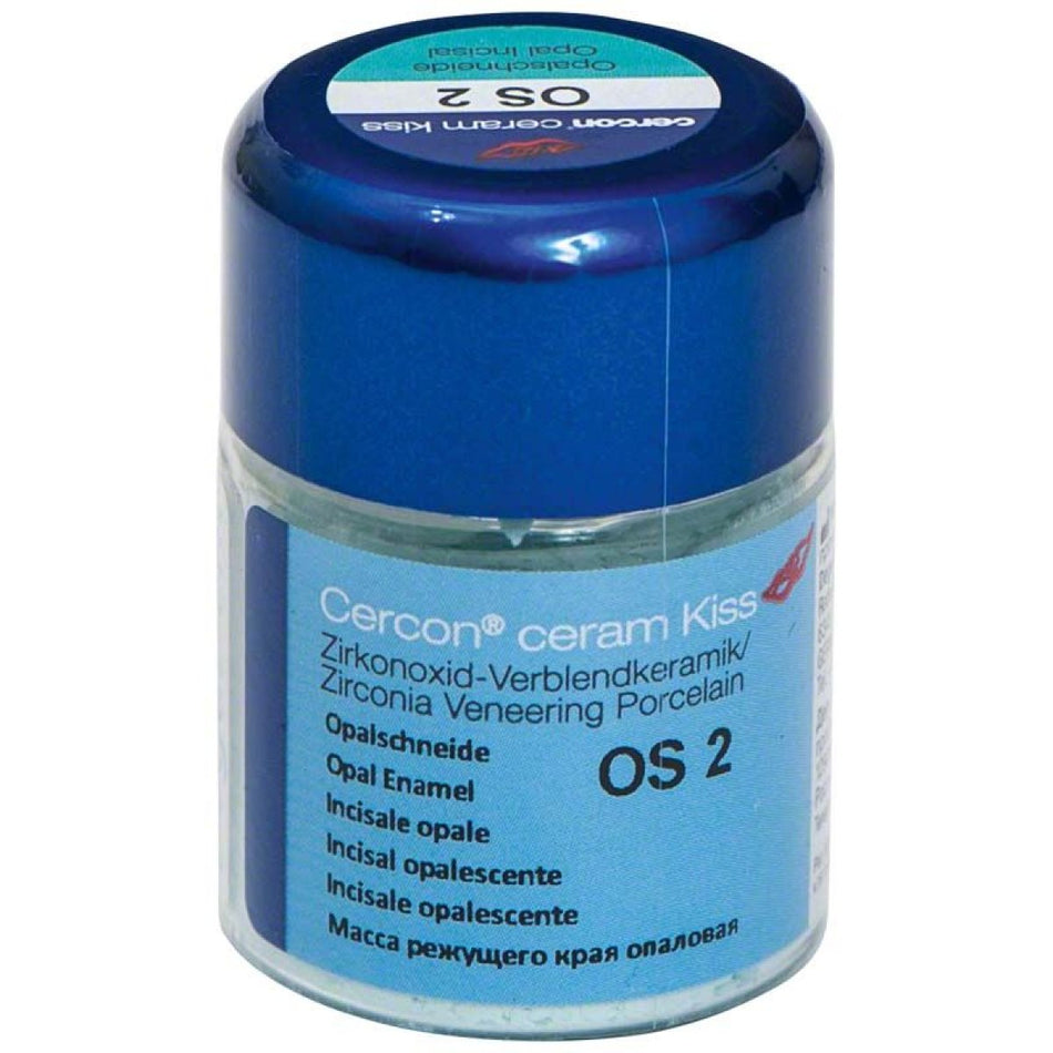 Cercon ceram kiss, opal cutting edge OS2, 20 g, 1 x glass 20 g