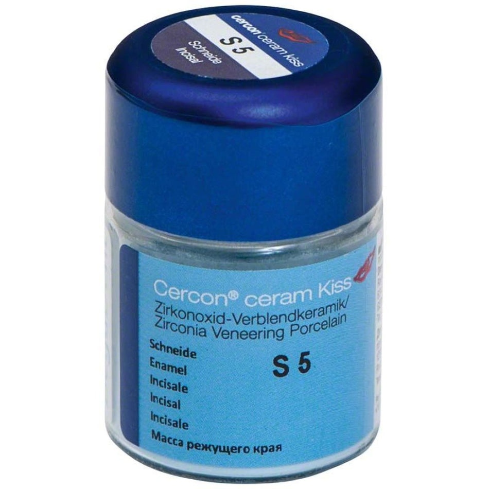 Cercon ceram kiss, cutting edge S5, 20 g (DeguDent), 1 x glass 20 g