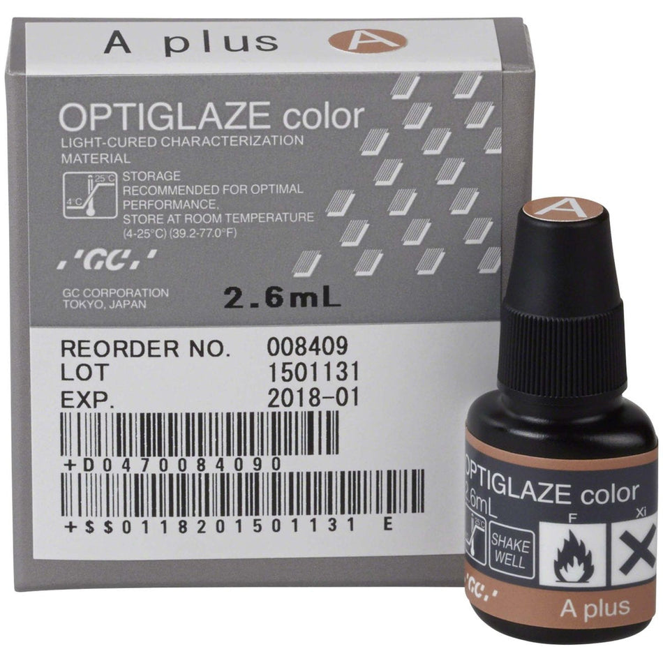 OPTIGLAZE color A plus, 1 bottle of 2.6 ml