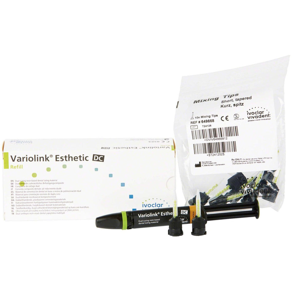 Variolink Esthetic DC warm+, luting composite, syringe of 5 g