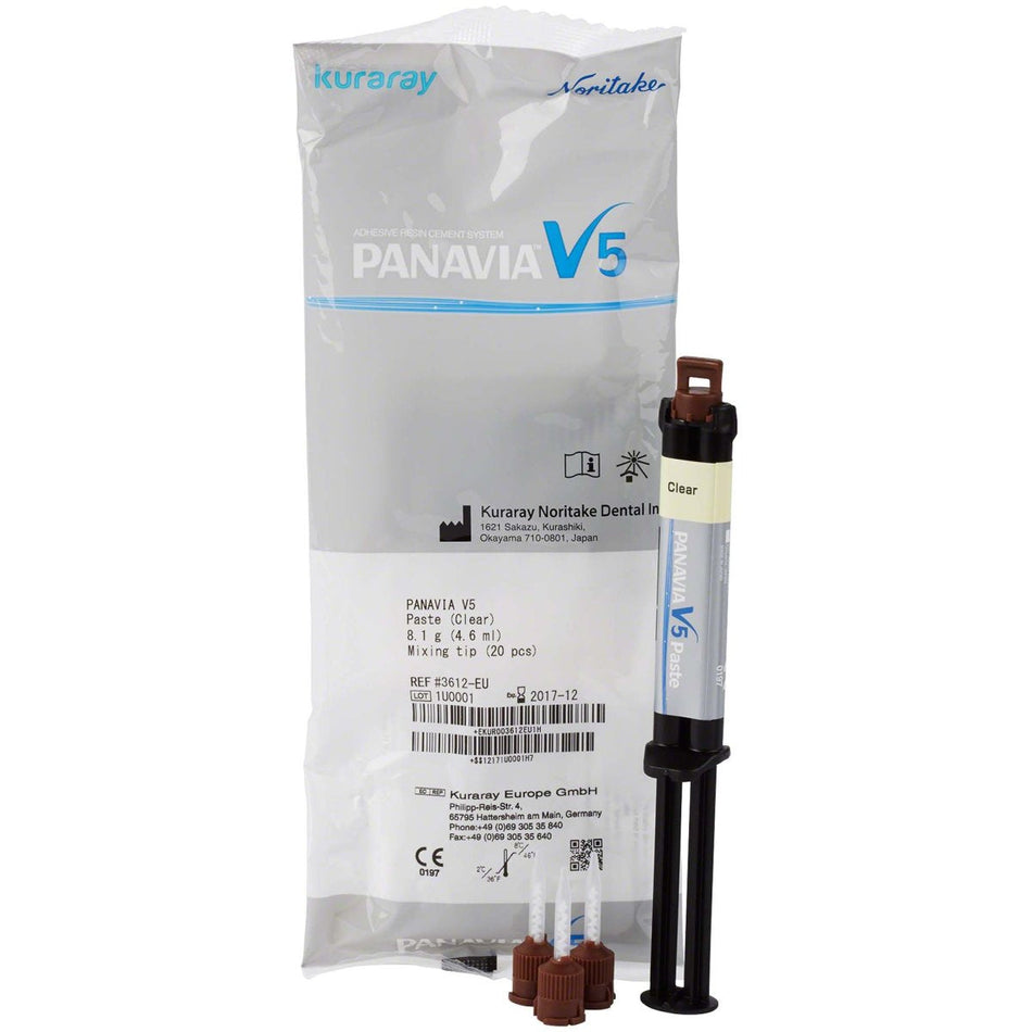 Panavia V5 Paste, clear, syringe of 4.6 ml